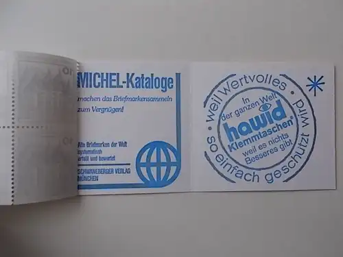 Berlin MH 11 cb postfrisch mit Plattenfehler