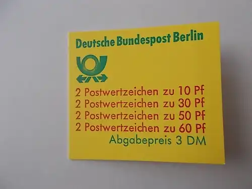 Berlin MH 12 c postfrisch mit Plattenfehler