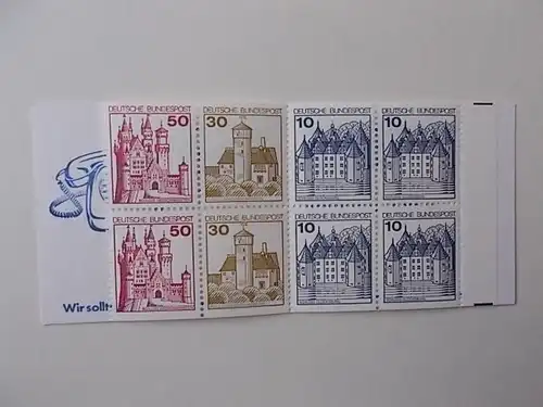 Bund MH 21 a II postfrisch