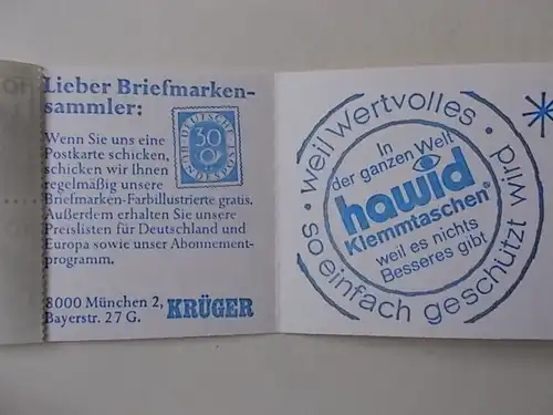 Berlin MH 11 bb postfrisch