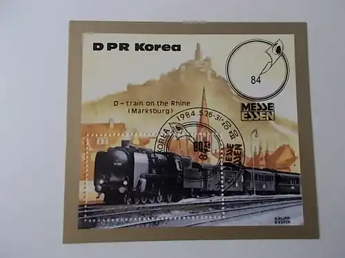Korea-Nord Block 177 gestempelt