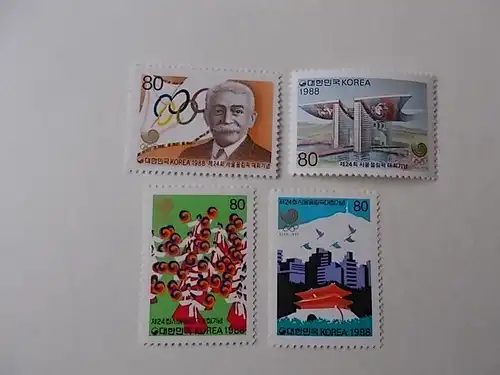 Korea-Süd Nr 1567-70 postfrisch