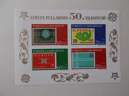 Türkei Block 58 postfrisch ungezähnt