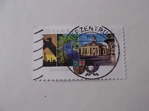 Bund Nr 2595 gestempelt selbstklebend