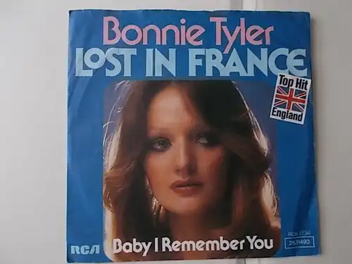 Single BONNIE TYLER LOST IN FRANCE Original von 1976
