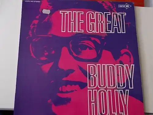 BUDDY HOLLY - THE GREAT - LP - COPS 1953 - GERMANY