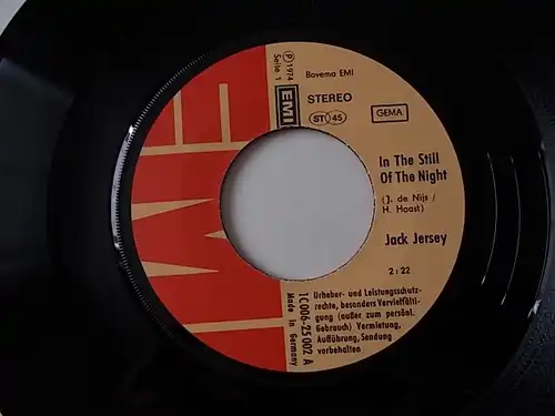 Single  Jack Jersey - IN THE STILL OF THE NIGHT