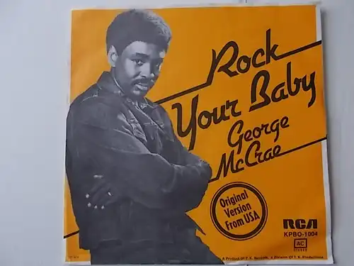 Single George Mc Crae  Rock your Baby