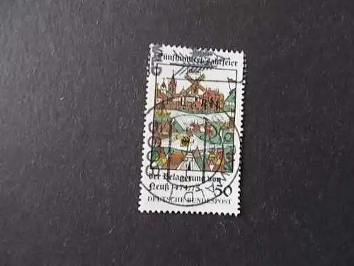 Bundesrep. Deutschland  Rundstempel (Datum und/oder Ort klar)