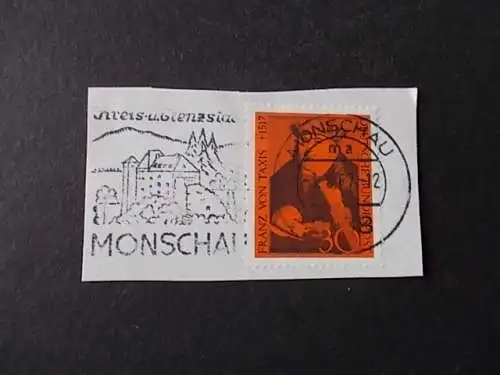 Bundesrep. Deutschland  Rundstempel (Datum und/oder Ort klar)