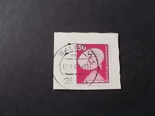 Bundesrep. Deutschland  Rundstempel (Datum und/oder Ort klar)