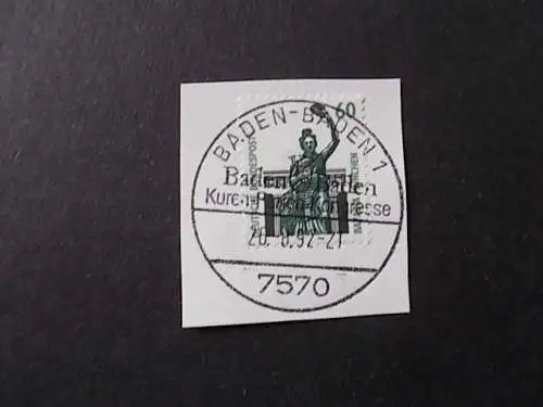 Bundesrep. Deutschland  Rundstempel (Datum und/oder Ort klar)