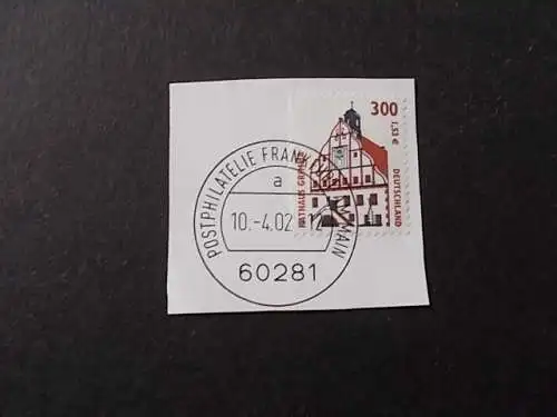 Bundesrep. Deutschland  Rundstempel (Datum und/oder Ort klar)