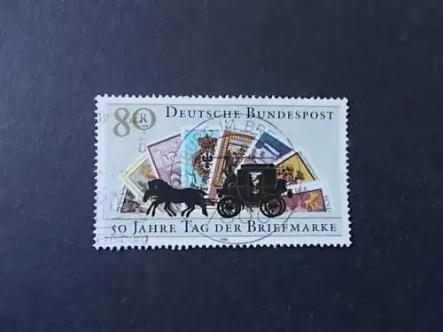 Bundesrep. Deutschland  Rundstempel (Datum und/oder Ort klar)