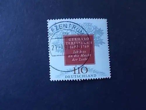 Bundesrep. Deutschland  Zentraler Rund / Vollstempel