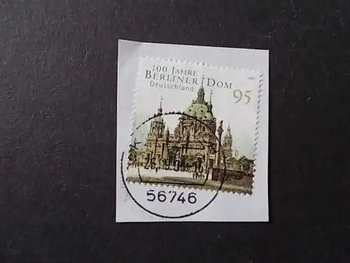 Bundesrep. Deutschland  Rundstempel (Datum und/oder Ort klar)