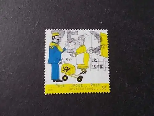 Bundesrep. Deutschland  Eckstempel/Wellenstempel