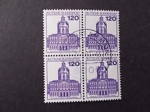 Bund Nr 1141 gestempelt 4er Block