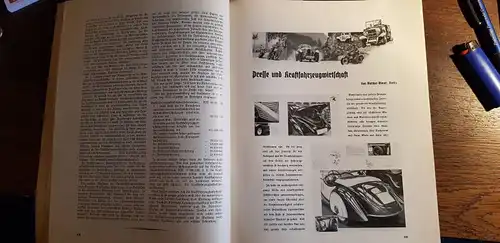 Werbebroschur / Prospekt \" Die Deutsche Werbung \" von 1935
Sonderausgabe - Auto Sondernummer -