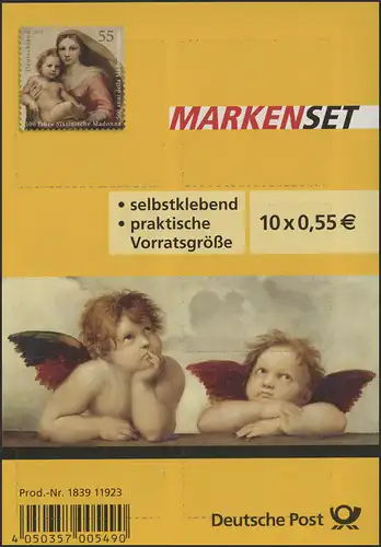 90 MH Madonna Sixtine, frais de port **