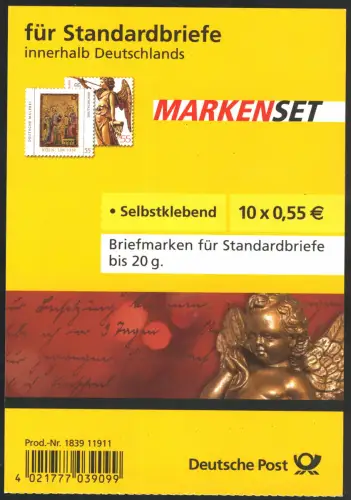 76II MH Winter 2008 mit Raster, postfrisch **