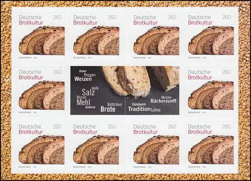 110 MH Culture du pain allemand, frais de port **
