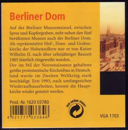 57a MH Berliner Dom 2005 - frais de port