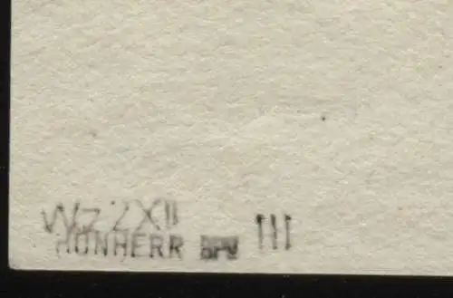 Block 10III Ausstellung mit PLF III Type 1, geprüft Schönherr BPP, postfrisch **