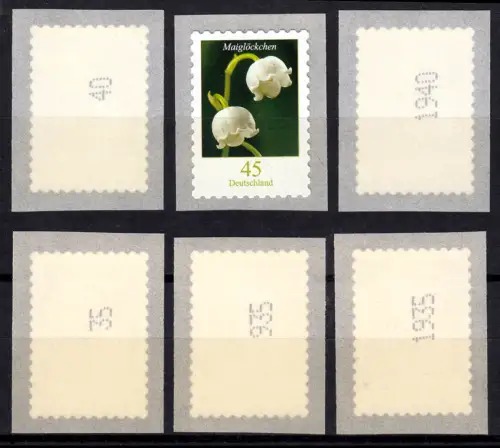 2851 Maiglöckchen SELBSTKLEBEND von der 2000er - Nummern-Set **