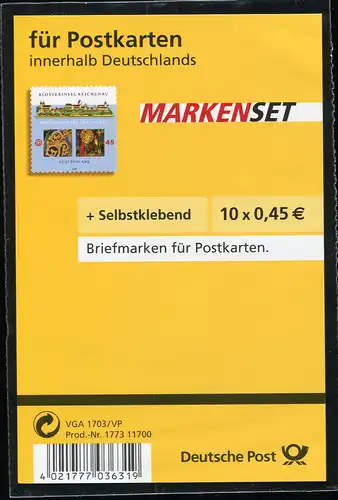 71I SB db MH Reichenau - im Blister Stand 03/2008 postfrisch **