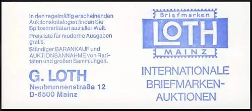 23e MH BuS 1980 Variante a - mit Zählbalken, postfrisch **