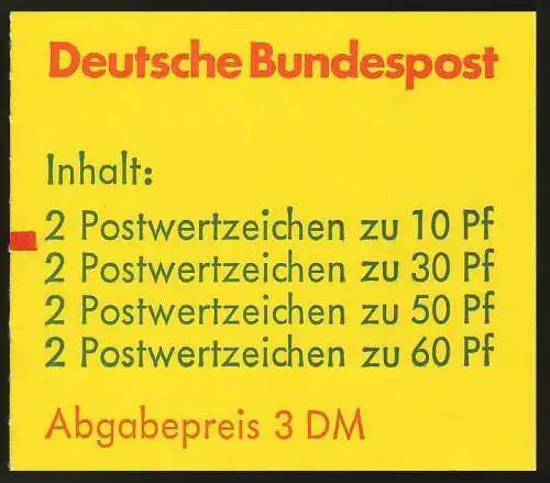 23e MH Burgen und Schlösser, Variante b - mit Zählbalken, **