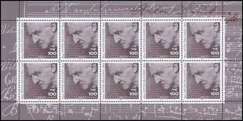 1888 Compositeur Anton Bruckner - Bogen 10 **