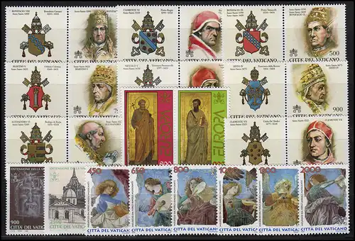 1234-1268 Vatikan-Jahrgang 1998 komplett, postfrisch