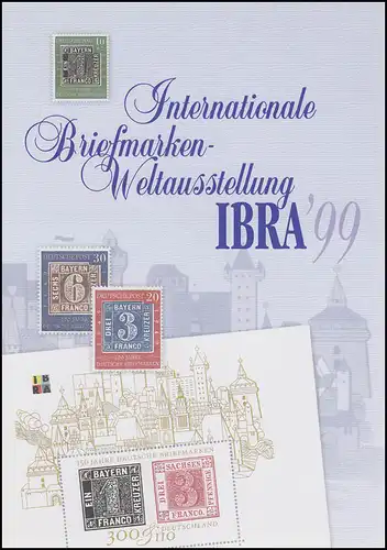 2041 Block 46 Weltausstellung IBRA'99 Nürnberg - EB 2/1999