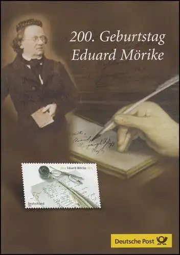 2419 Schriftsteller Eduard Mörike -  EB 5/2004