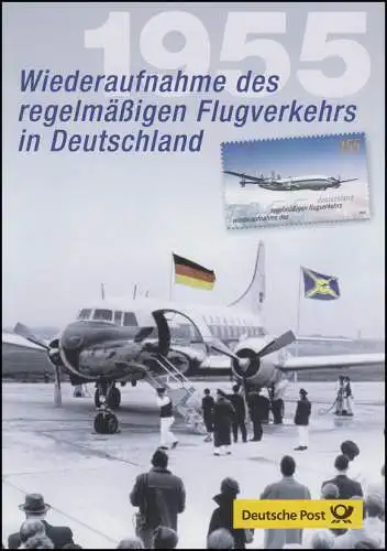 2450 Wiederaufnahme Flugverkehr Lufthansa & Flugzeug - EB 2/2005
