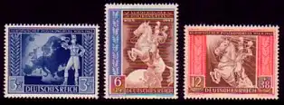820-822 Europäischer Postkongreß 1942 in Wien - Satz postfrisch **