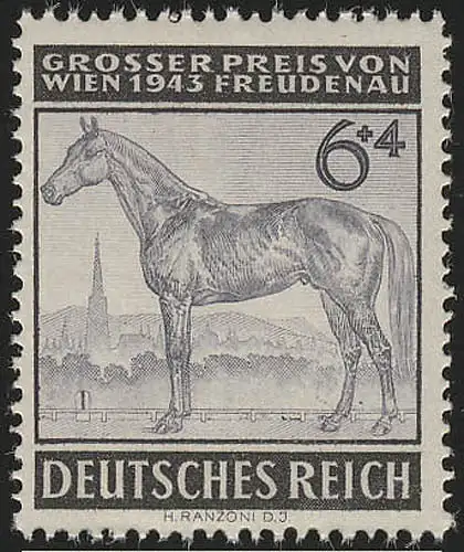 857 Großer Preis von Wien 6+4 Pf **