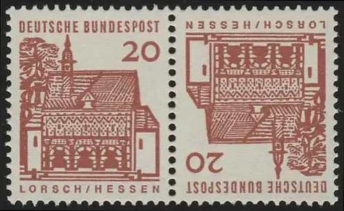 K6 Zusammendruck Lorsch, postfrisch