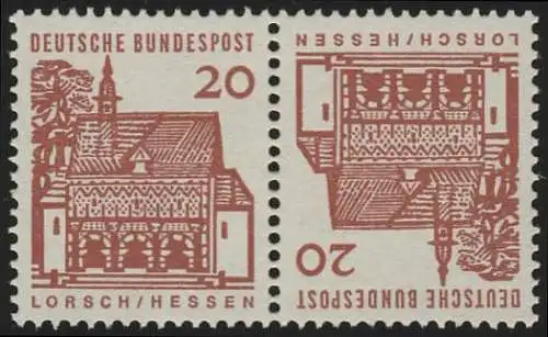 K6 Zusammendruck Lorsch, postfrisch