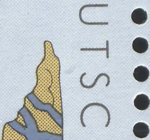 Bloc 52I Parc national Hainich avec PLF I gris tache à côté de S d'ALLEMAGNE **