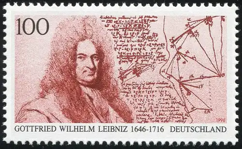 1865II Leibniz avec un crochet PLF II sur le bord droit de l'image, champ 2 **