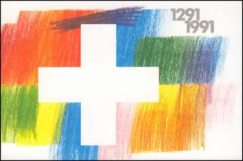 Suisse Carnets de marques 0-89, Confédération des États-Unis 1991, **