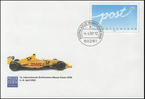 USo 36 Foire ESSEN 2002 et Formule 1, VS-O Frankfurt 4.4.2002