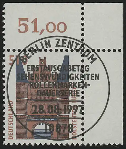 1938 SWK 510 Pf Ecke or ESST Berlin