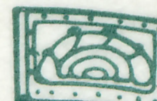 29a MH Collector, PLF VII: Strich links im Ornament, Feld 4 **