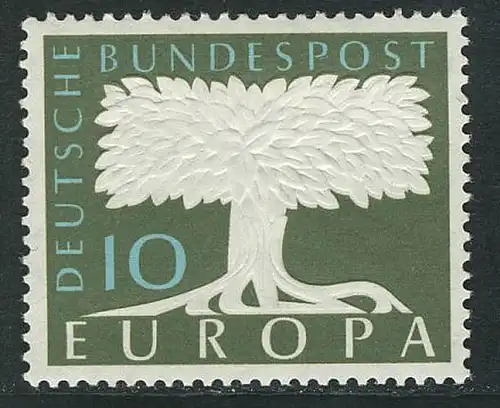 294 Europe 10 Pf avec filigrane 5 ** frais de port