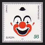 2272 Europa Clown autocollant numéro DE LA GERADE, frais de port **