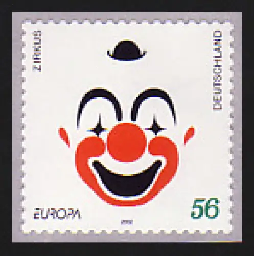 2272 Europa Clown autocollant numéro DE LA GERADE, frais de port **